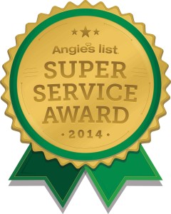 Angies List Service Award 2014